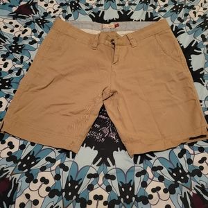 Women's Red Camel Khaki Shorts Size 5